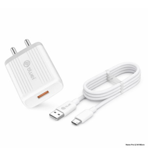 Nano Pro 12W Single USB with Micro USB Cable